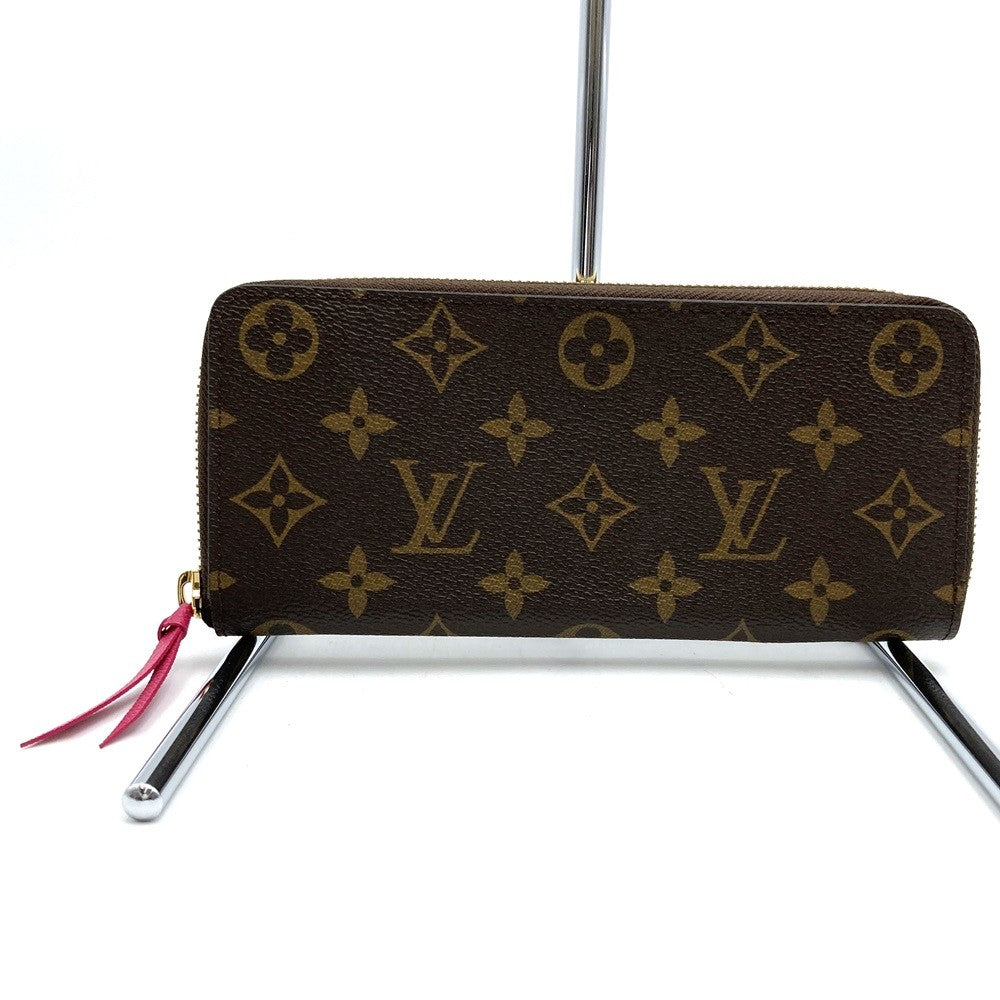 Louis Vuitton Portefeuille Clemence M60742 Long Wallet in Monogram Canvas, Brown