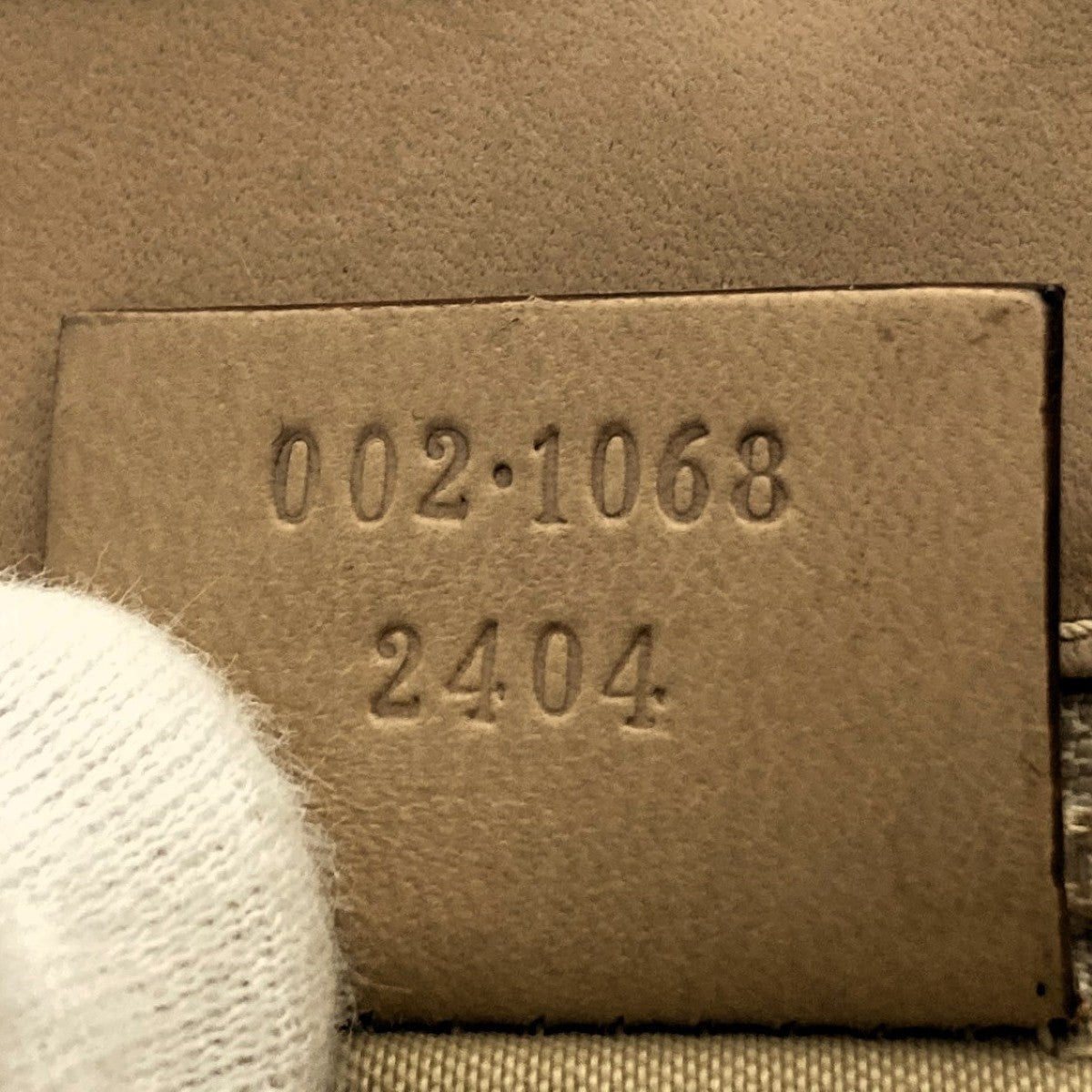 Pre-owned Gucci 002 1068 Jackie Shoulder Bag, Mini Bag, Slim, Yellow/Beige, GG Canvas and Leather.