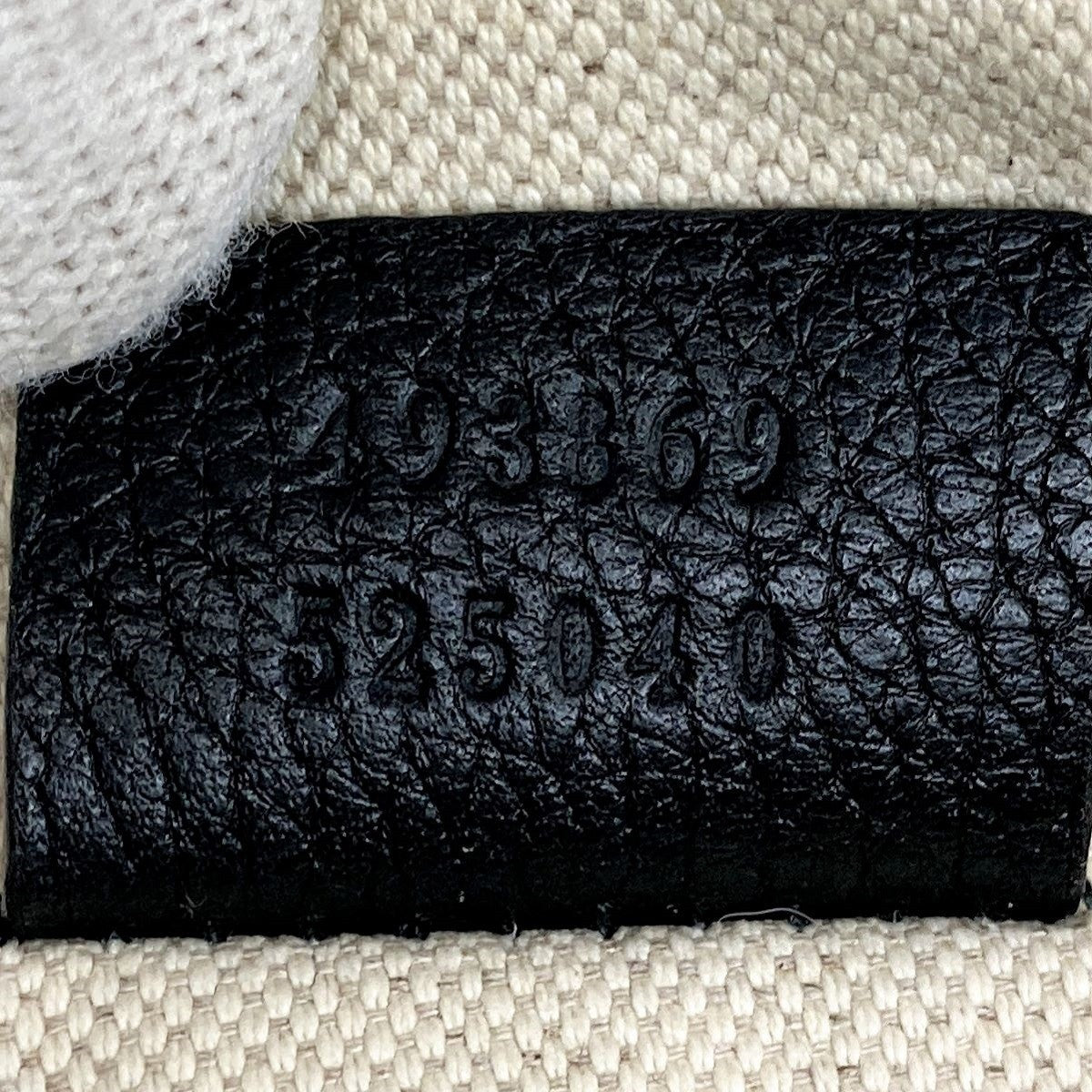 Gucci 493869 Sherry Line Waist Bag/Waist Pouch in Black Leather