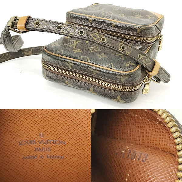 Louis Vuitton M45236/Amazon Shoulder Bag, Crossbody Shoulder Bag, Monogram Canvas, Brown, LV