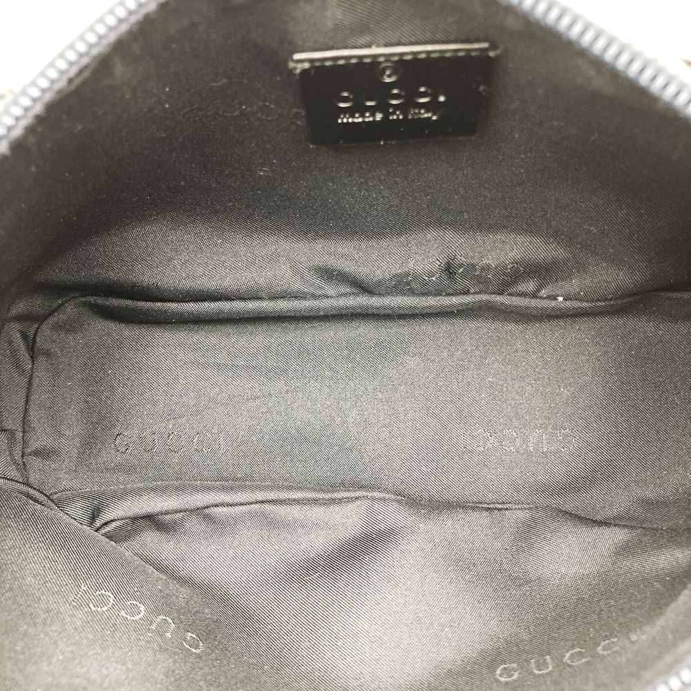 Gucci 002058 Pouch Accessory Pouch GG Canvas Brown/Black