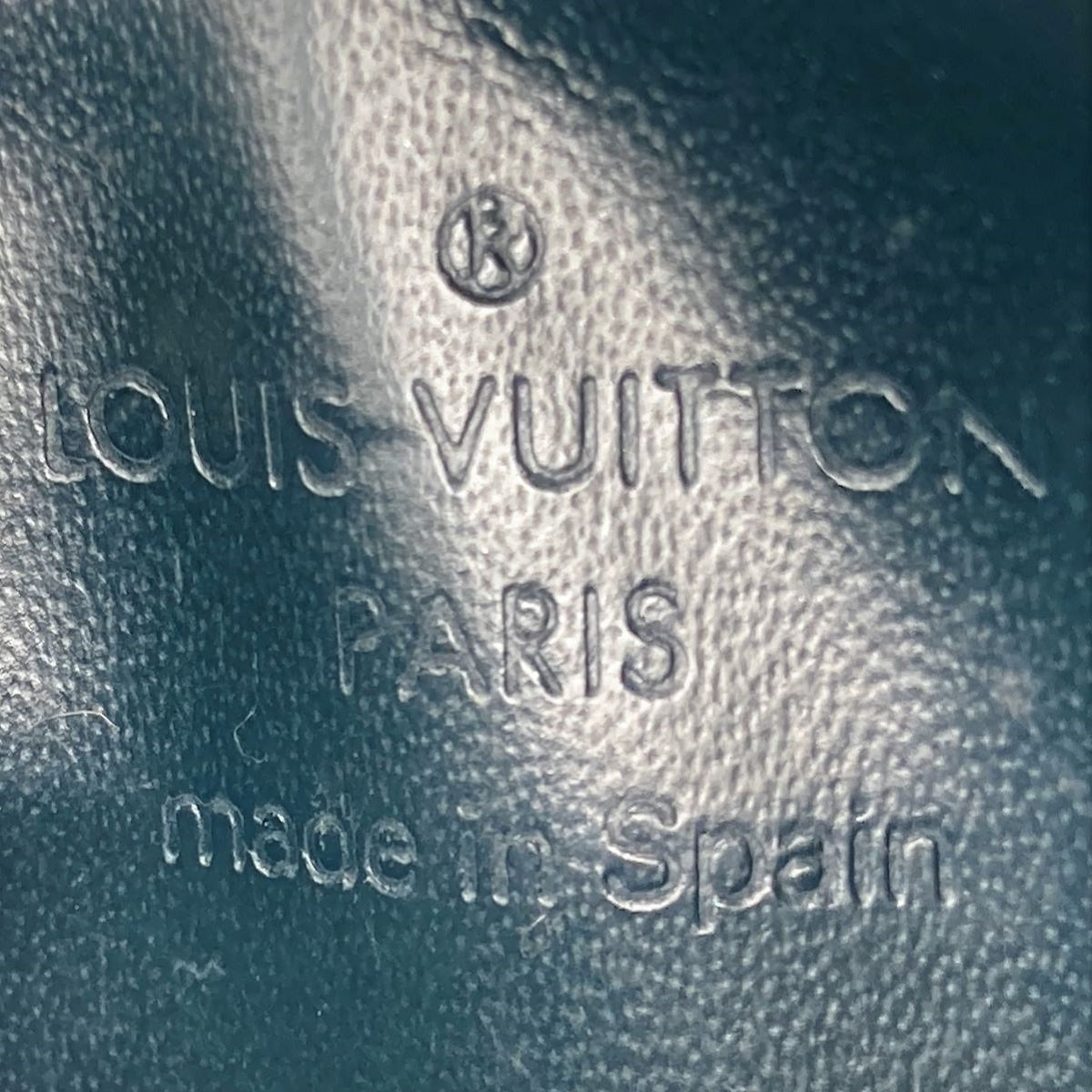 Louis Vuitton M93665 Pochette Cle Coin Case Vernis Green