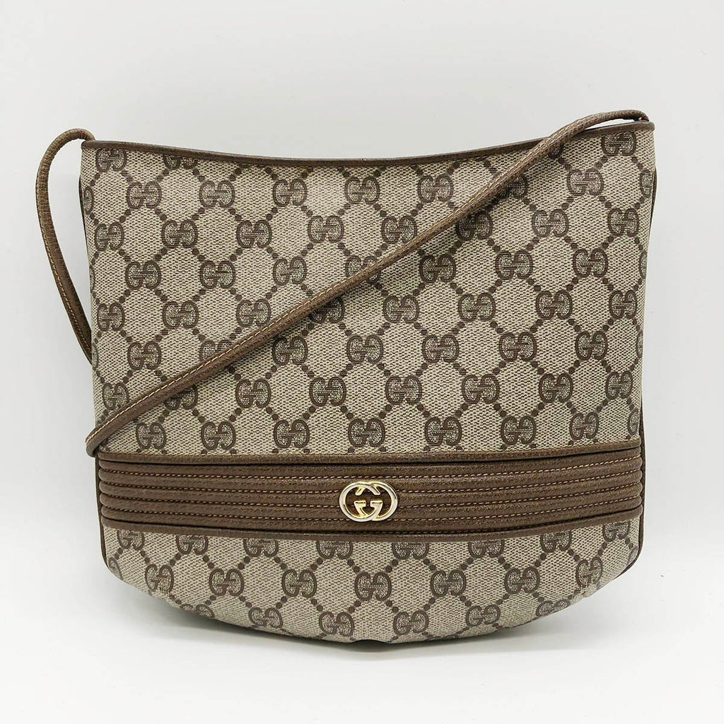 Gucci 30.01 Shoulder Bag, Old Gucci GG Supreme, Vintage, Beige