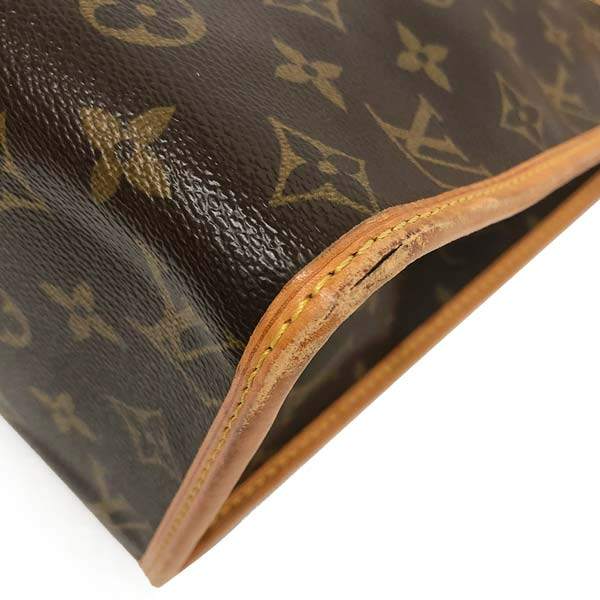 Louis Vuitton M40007 Monogram Popincourt Au Shoulder Bag, Brown, Women's, Imperfect