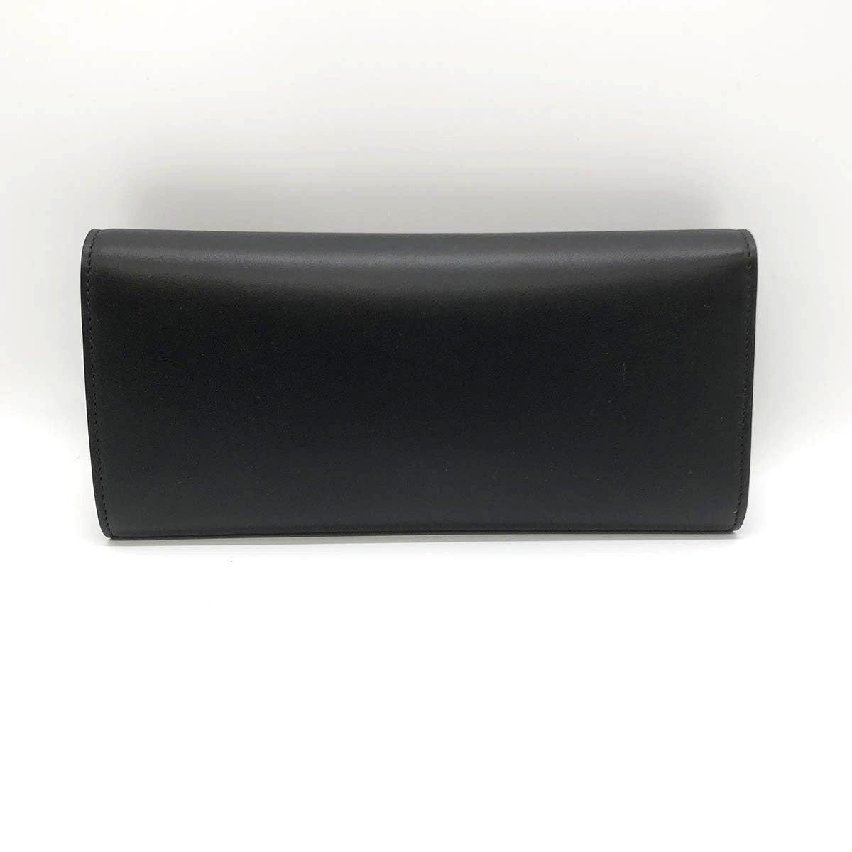 Gucci 576532 Raja Broadway Tiger Leather Clutch Bag in Black and Gold