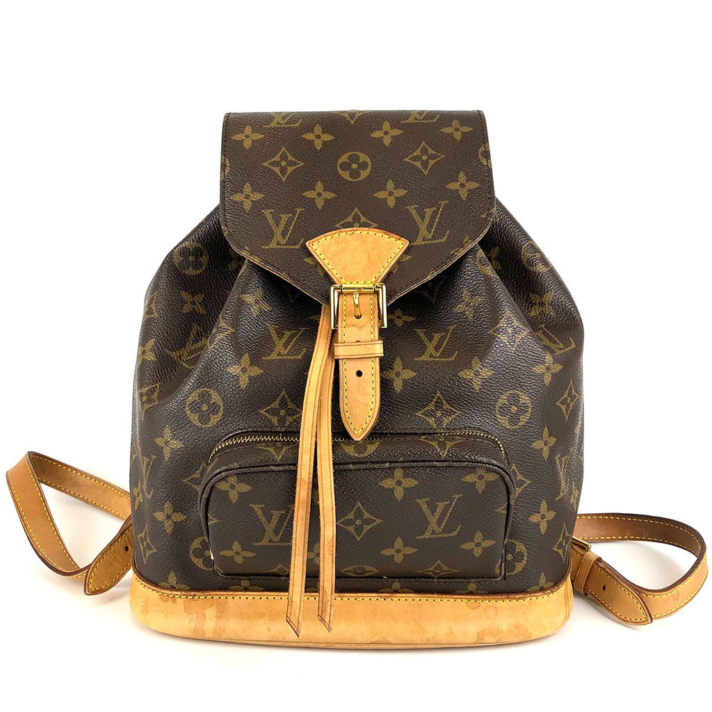 Pre-owned Louis Vuitton M51136/Montsouris MM Monogram Backpack/Daypack