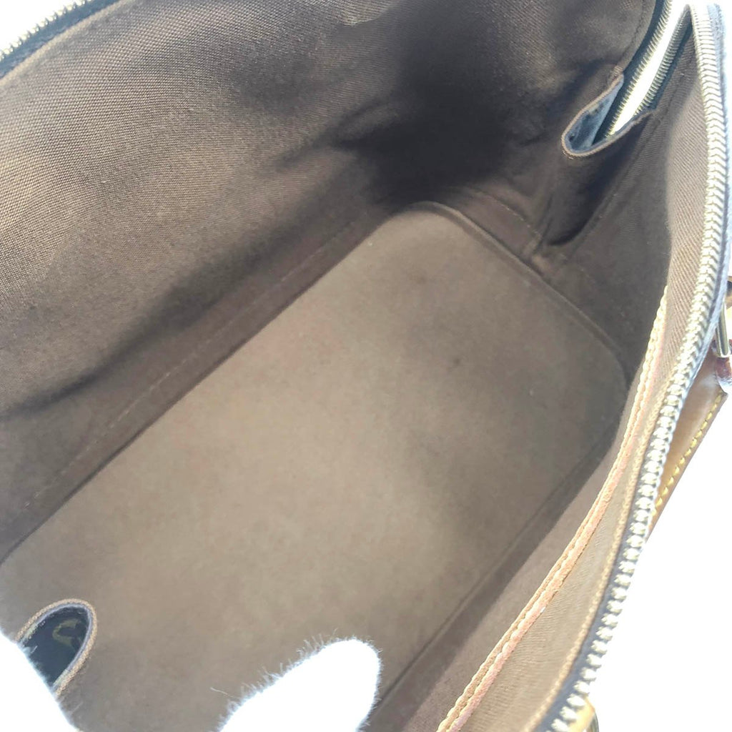 Louis Vuitton M51130 Alma Handbag Monogram Canvas Brown
