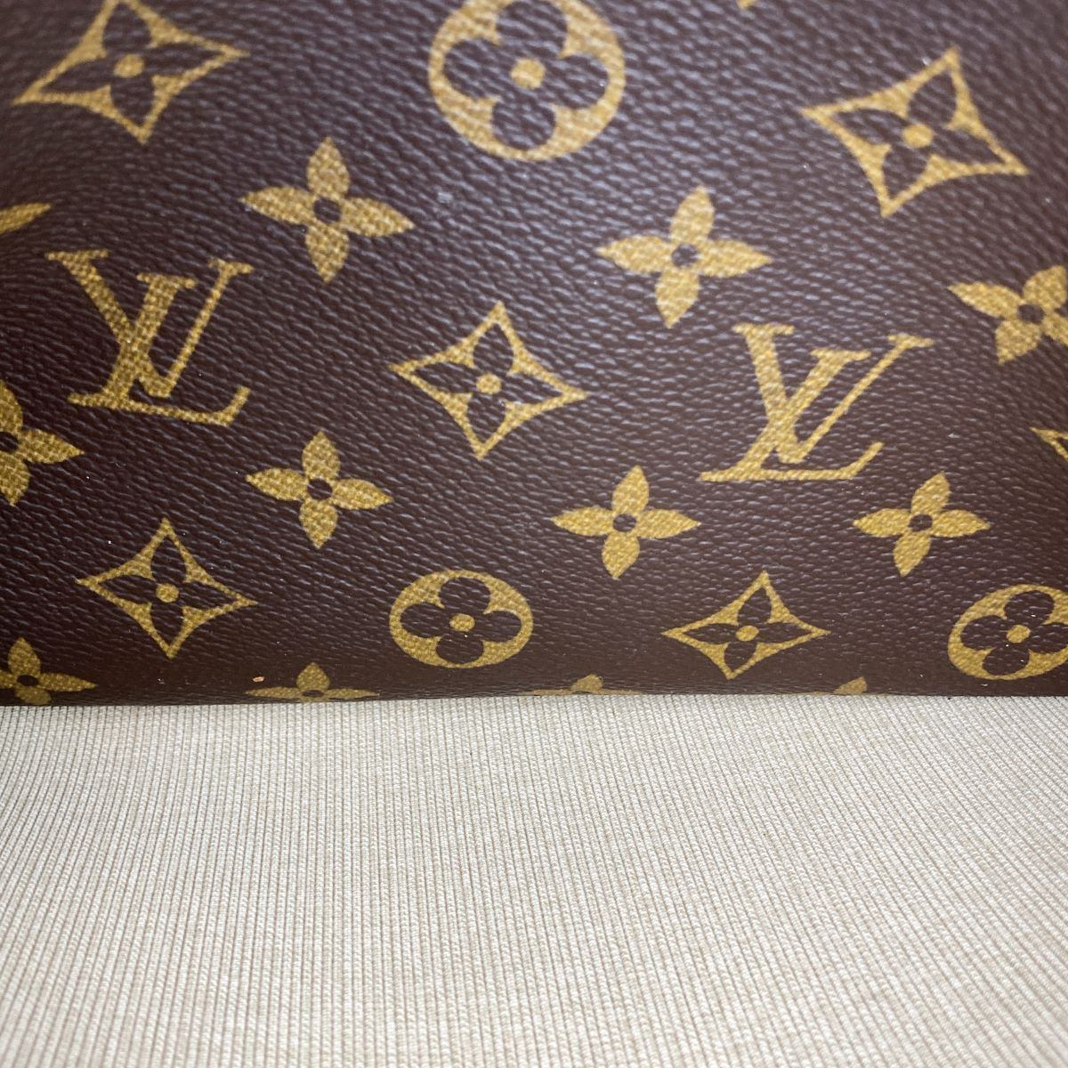 Louis Vuitton M47270 Bowling Vanity (Deauville) Handbag Monogram Brown