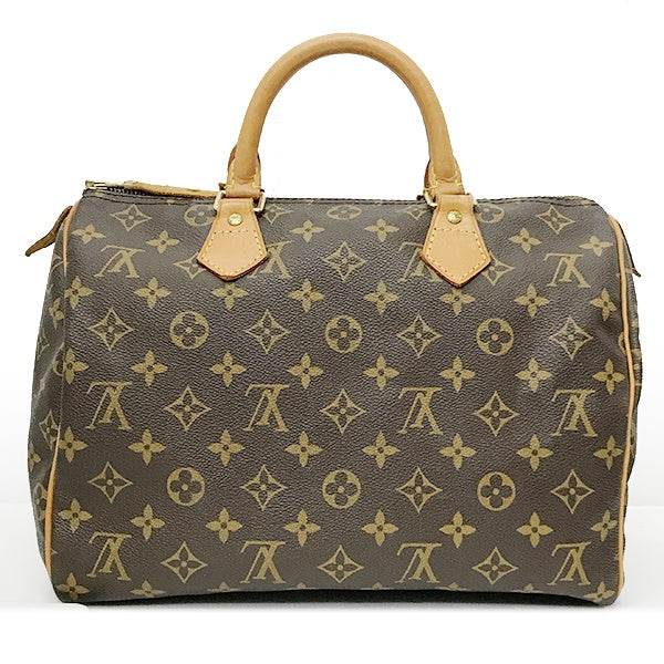 Louis Vuitton M41526/Speedy 30 (old) Monogram Handbag in Brown Monogram Canvas
