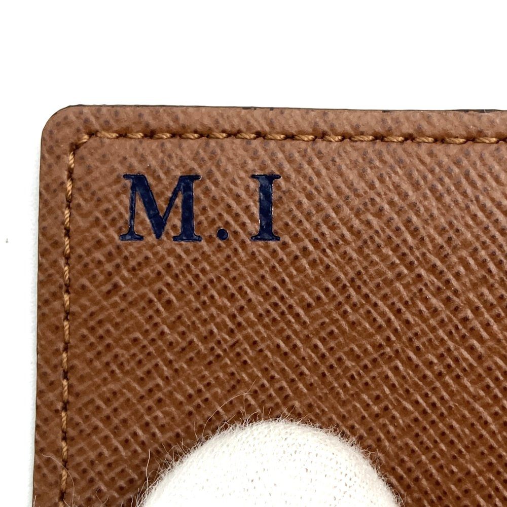 Louis Vuitton Portefeuille International M61217 Long Wallet in Monogram Canvas, Brown