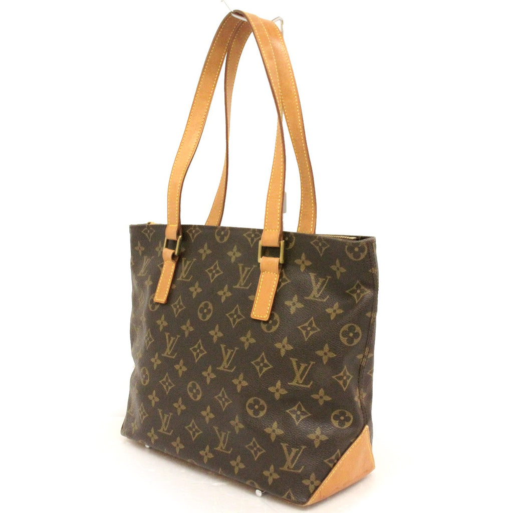 Louis Vuitton M51148 Cabas Piano Tote Bag, Shoulder Bag, Monogram PVC, Brown, Women's