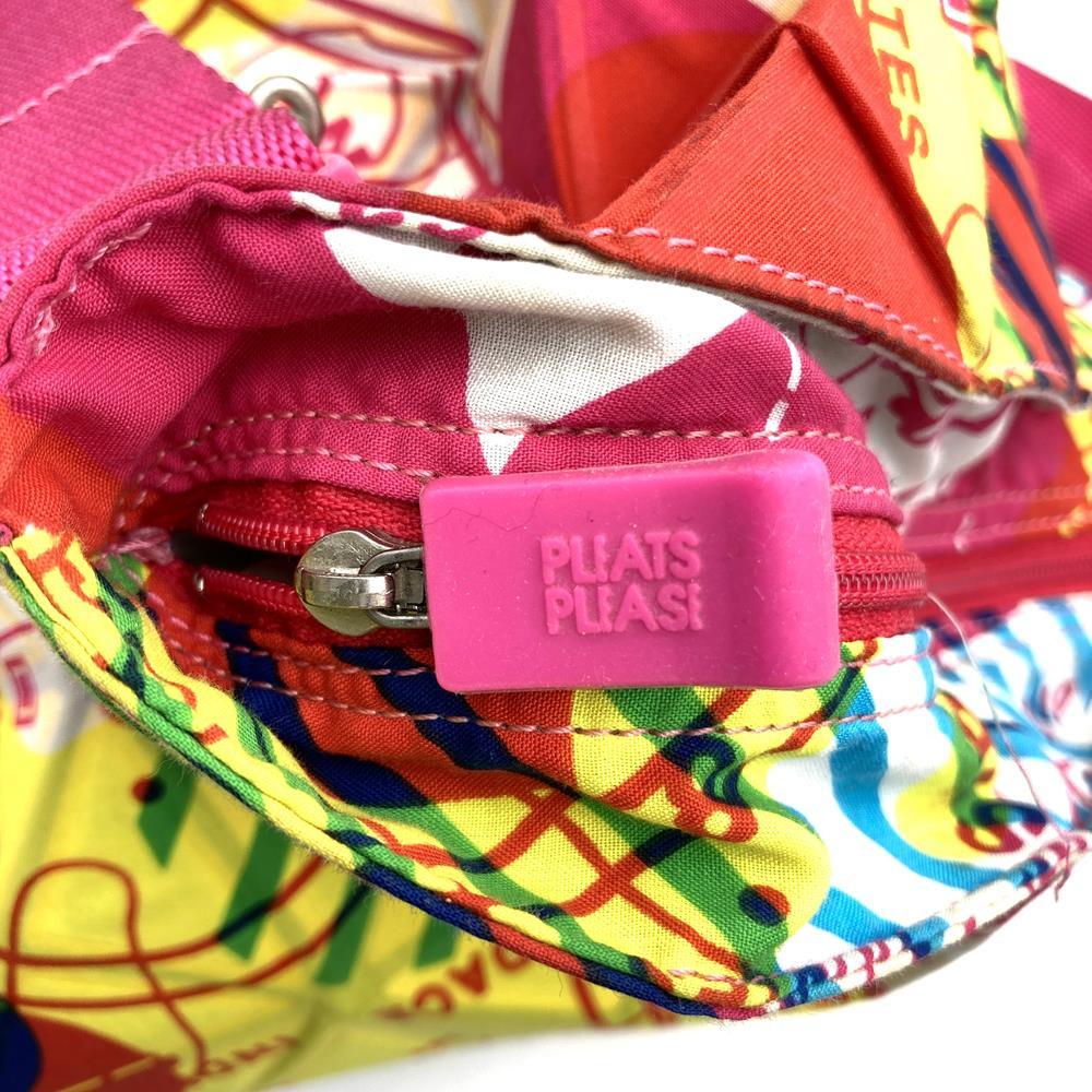 Issey Miyake Pleats Please shoulder bag in pink nylon