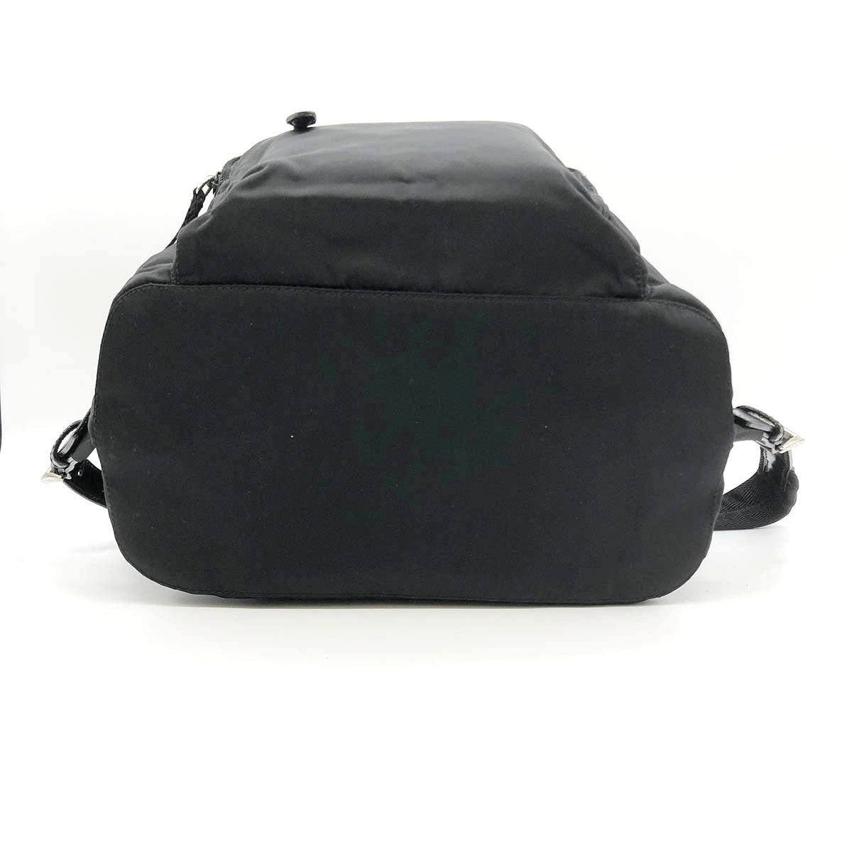 Prada backpack in nylon, black, unisex.