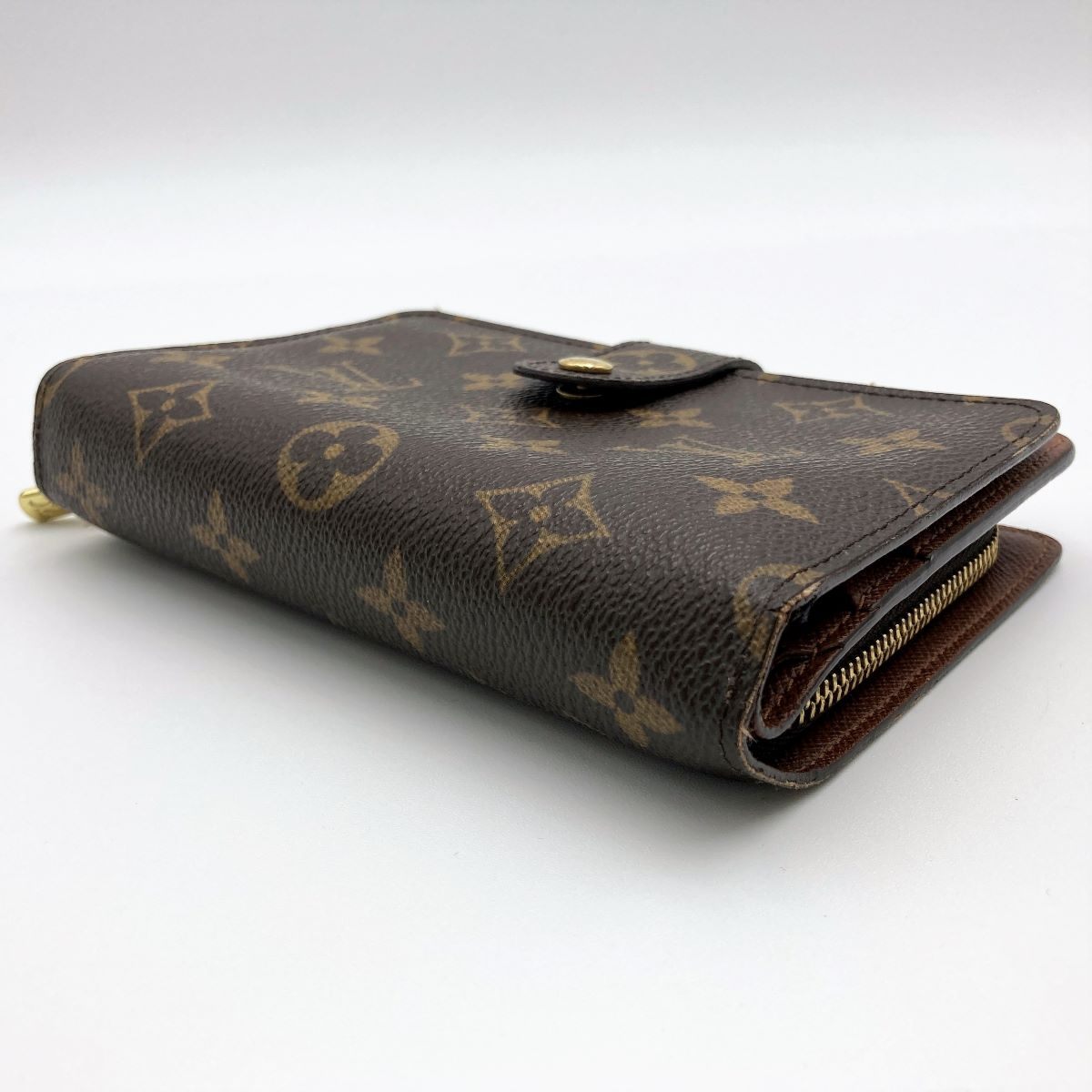 Louis Vuitton M61207 Porte Papier Zip Medium Wallet Monogram