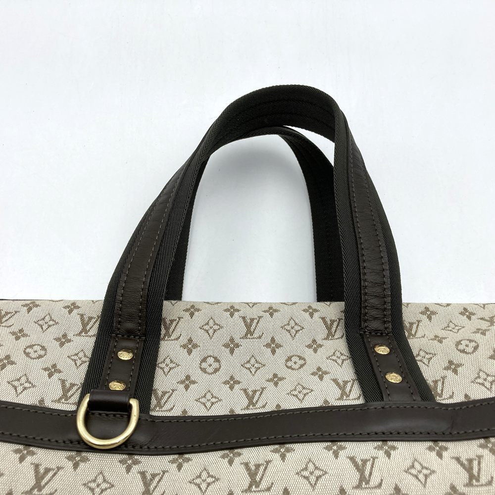 Louis Vuitton M92310 Josephine GM Handbag in Beige/Brown Monogram Mini Canvas