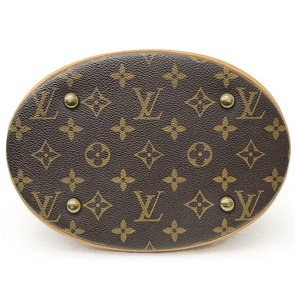 Louis Vuitton Bucket PM/M42238 Monogram Tote Bag/Shoulder Bag, Non-sticky