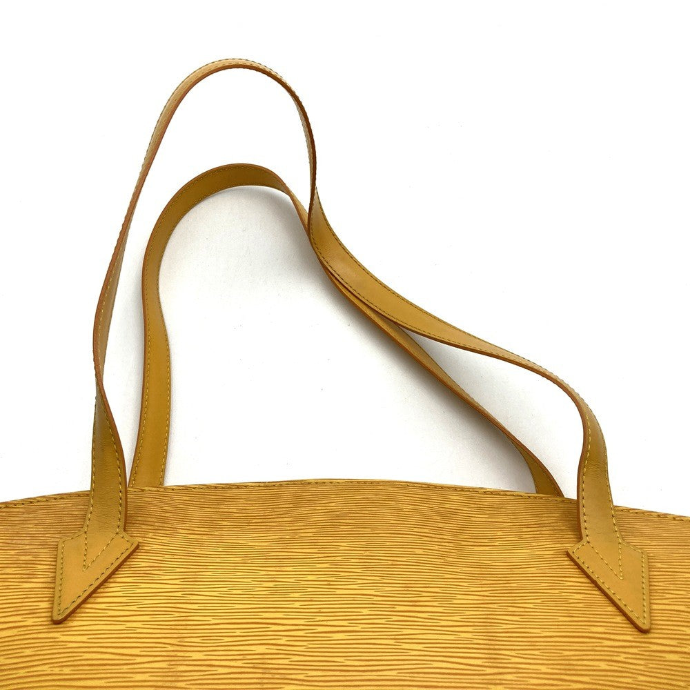 Louis Vuitton Saint Jacques Large Shoulder Bag M52279 Epi Leather Tassili Yellow