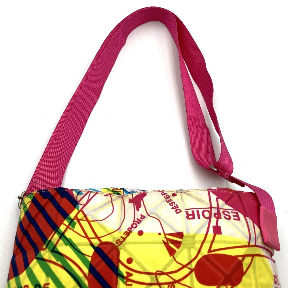 Issey Miyake Pleats Please shoulder bag in pink nylon