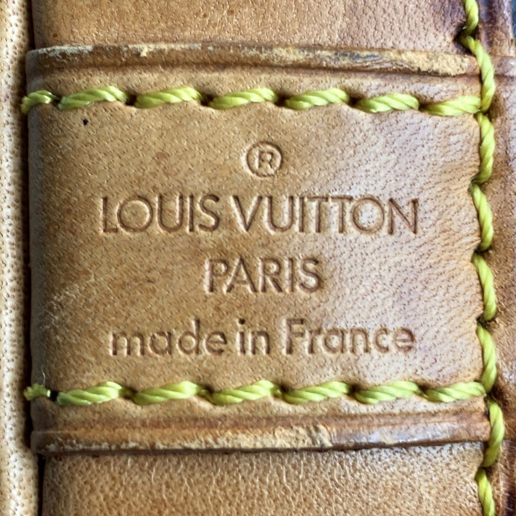 Louis Vuitton M51130 Alma Handbag Monogram Canvas Brown