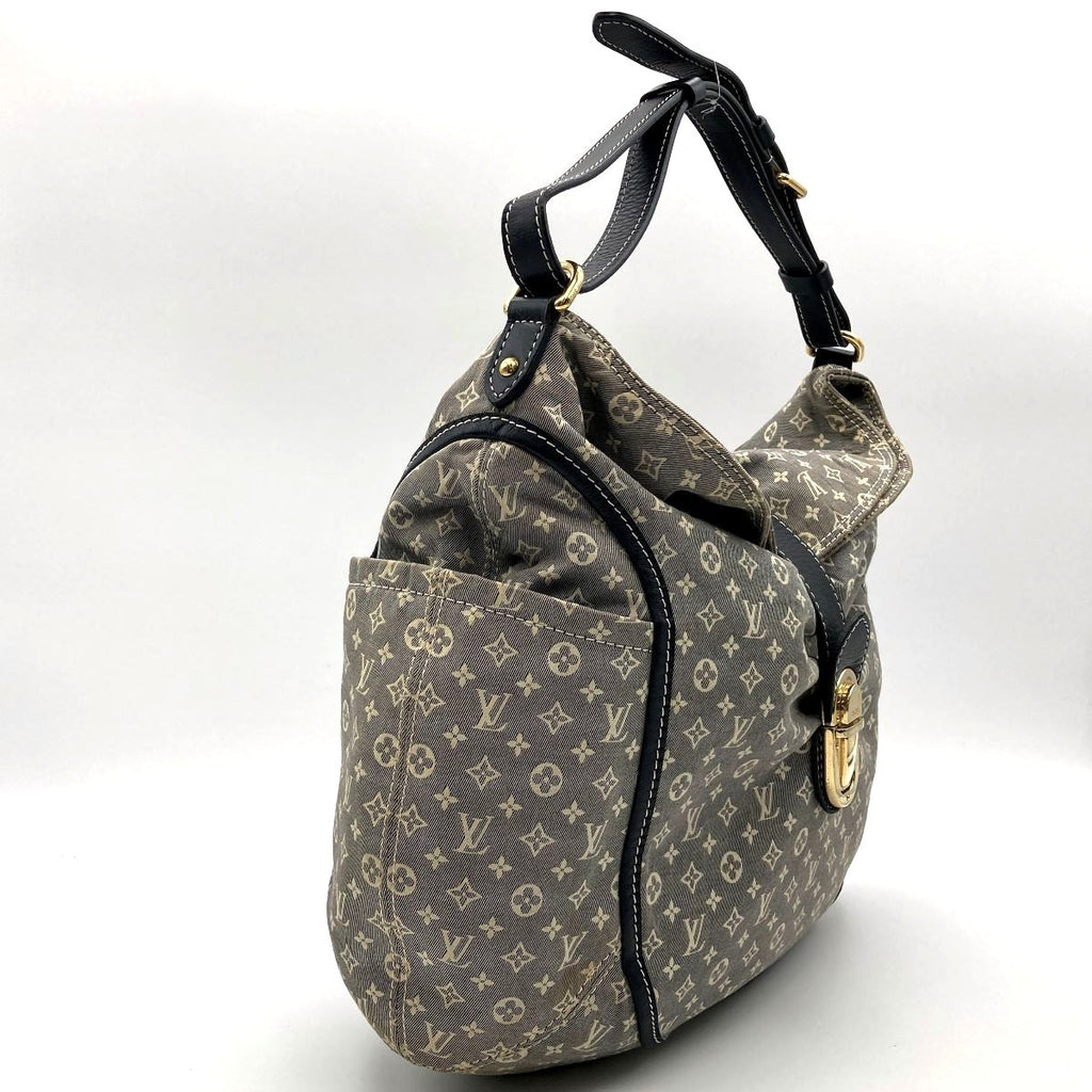 Louis Vuitton M56700/Romance Handbag Monogram Idylle Uncle Blue